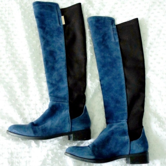 vince camuto blue boots